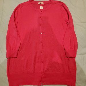 Old Navy Cardigan- Pink Sz. Large NWT